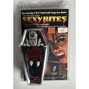 Vintage Dracula House Custom Designer Sexy Bites Size Petite Thermoplastic New